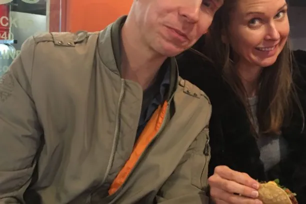 a person posing for the camera