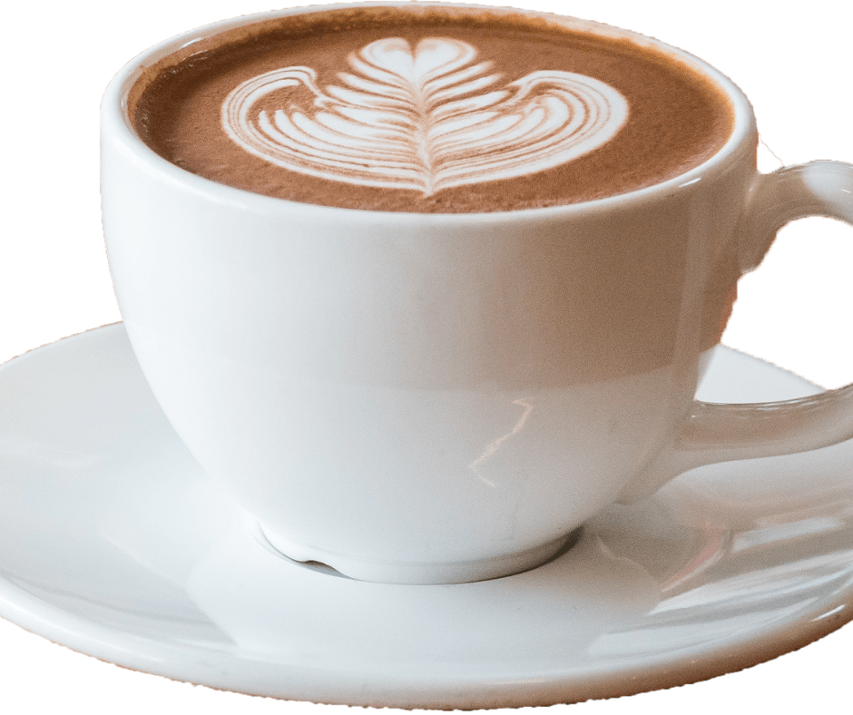 a close up of a coffee cup