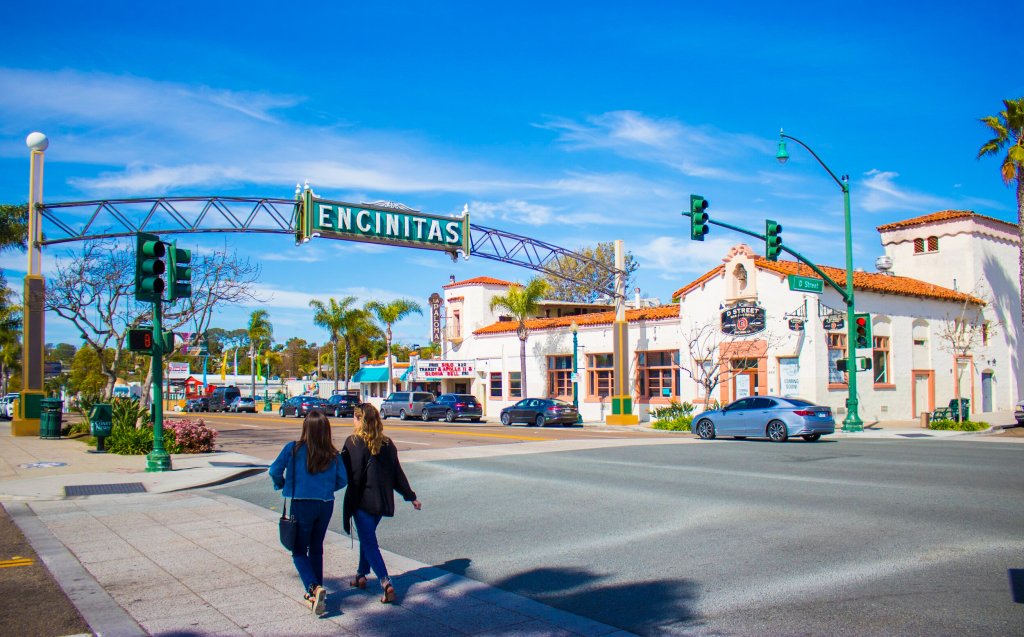 a person walking down the street