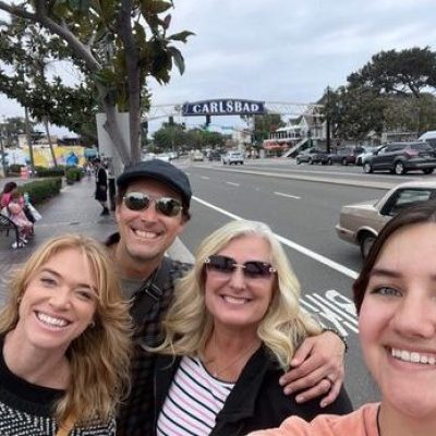 a group of people posing for the camera