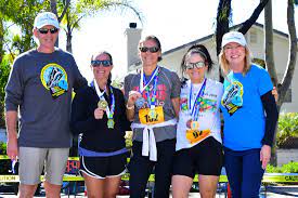 a group of people posing for the camera