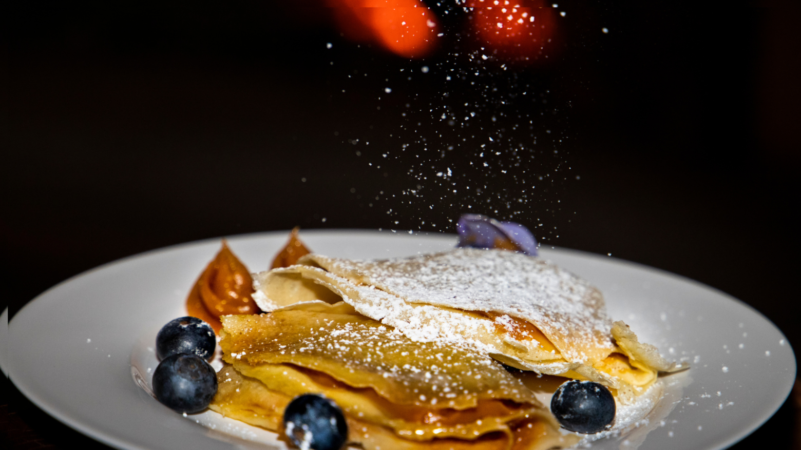 a piece of cake on a plate