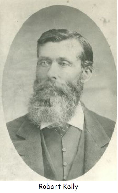 Sepia portrait of a bearded man in vintage attire.