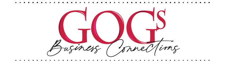 Logo reading 'GOG's Business Connections' in stylized text.